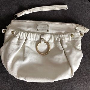 Frye large leather wristlet 9”x13”